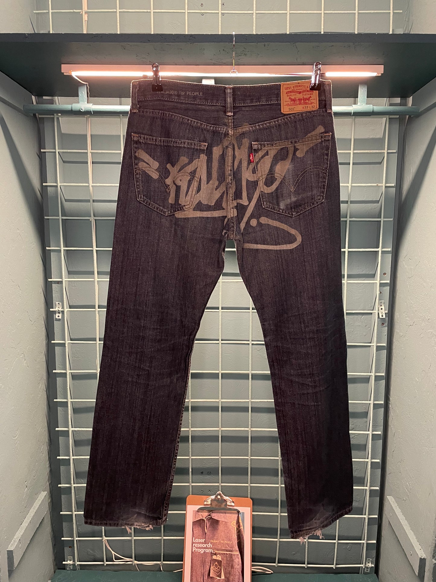 Pantaloni Levi's 505 x Italia 90